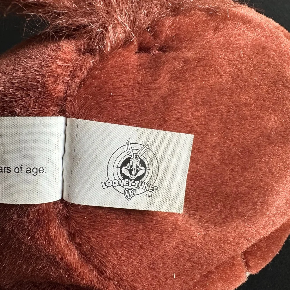 Looney Tunes Taz Stuffed Animal 90’s baby